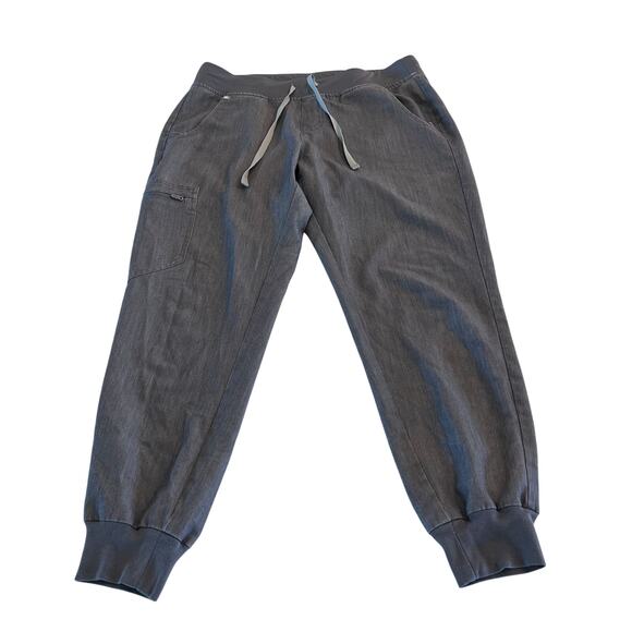 Figs Zamora Jogger Scrub Pants in Graphite size Medium‎ Petite - Picture 1 of 10